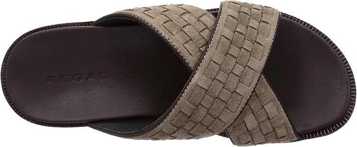 Amazon | [リーガル] フラットサンダル ミュールレザーサンダル 60DL